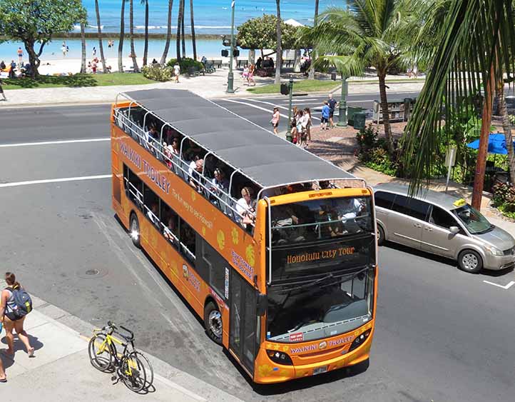 Waikiki Trolley Alexander Dennis Enviro400 308